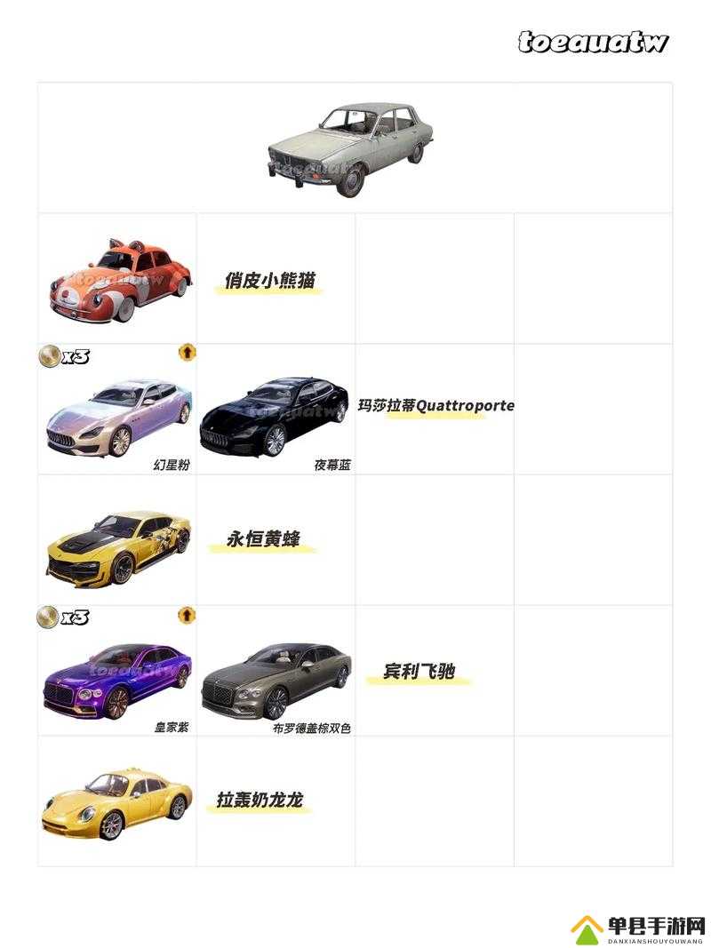 绝地求生车辆