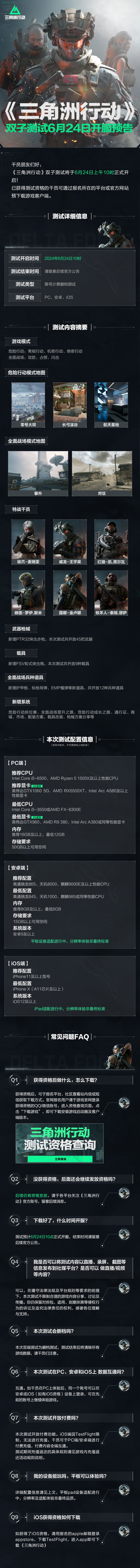 三角洲行动角色
